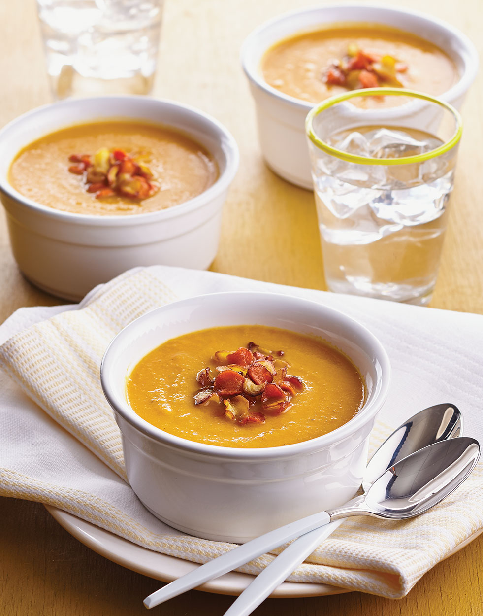 Roasted Carrot & Parsnip Soup with apple Recipe
