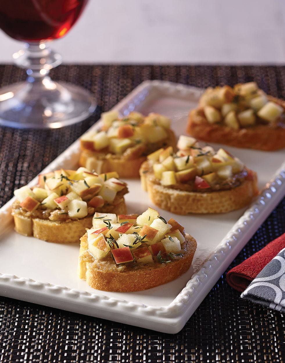 Roasted Garlic & Walnut Crostini Recipe