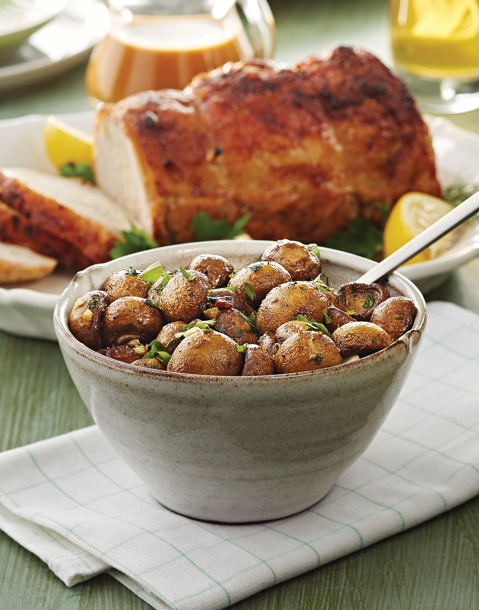 Roasted Mushrooms Recipe