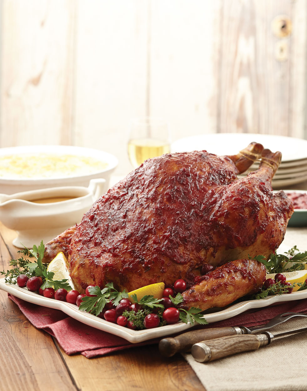 Roasted Turkey with Chipotle Butter Recipe
