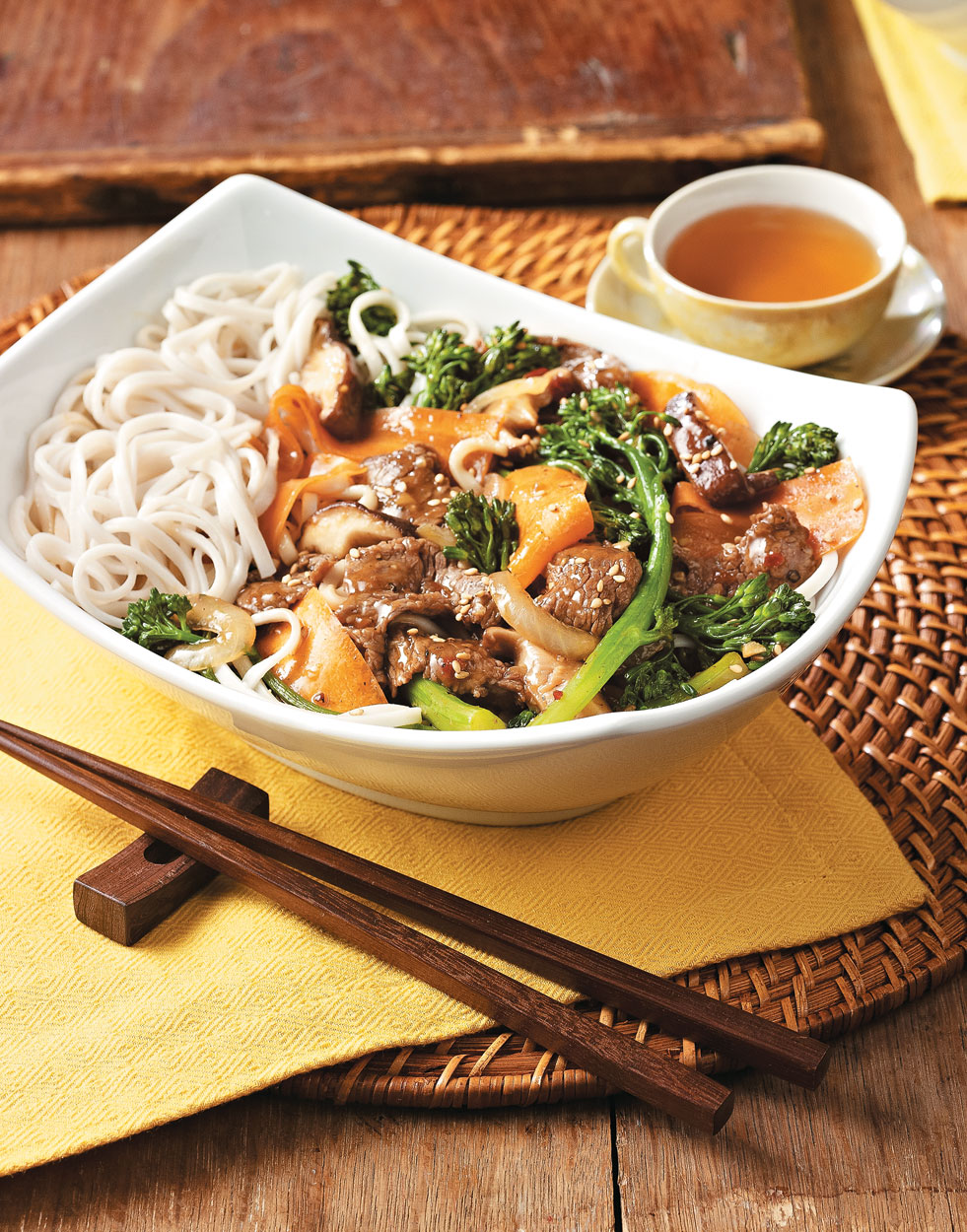 Sesame Beef & Broccolini Recipe