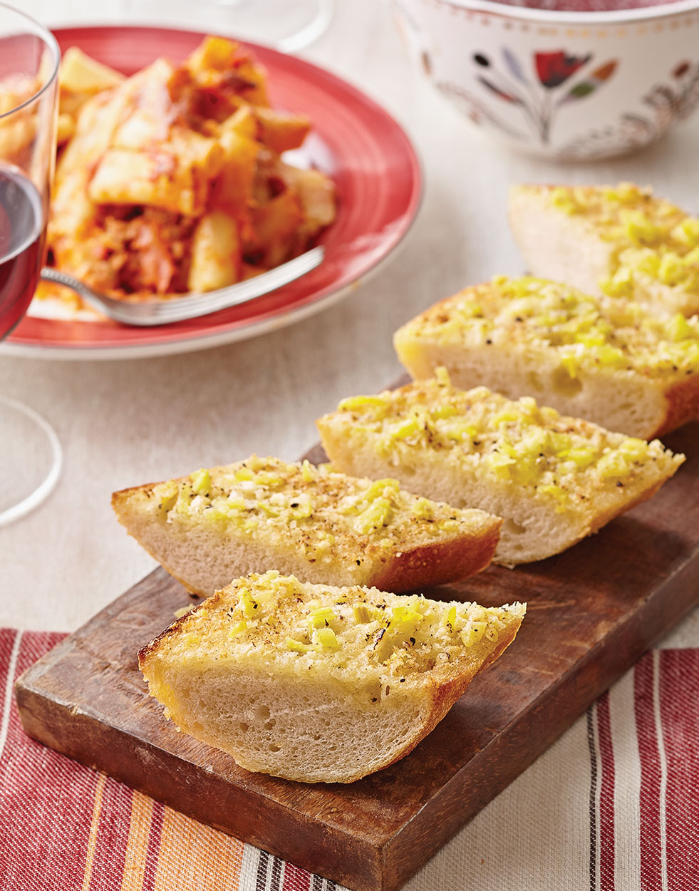 Pepperoncini Garlic Bread Recipe