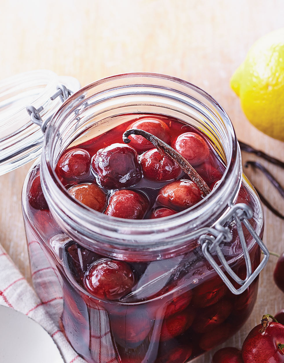 Homemade Maraschino Cherries Recipe