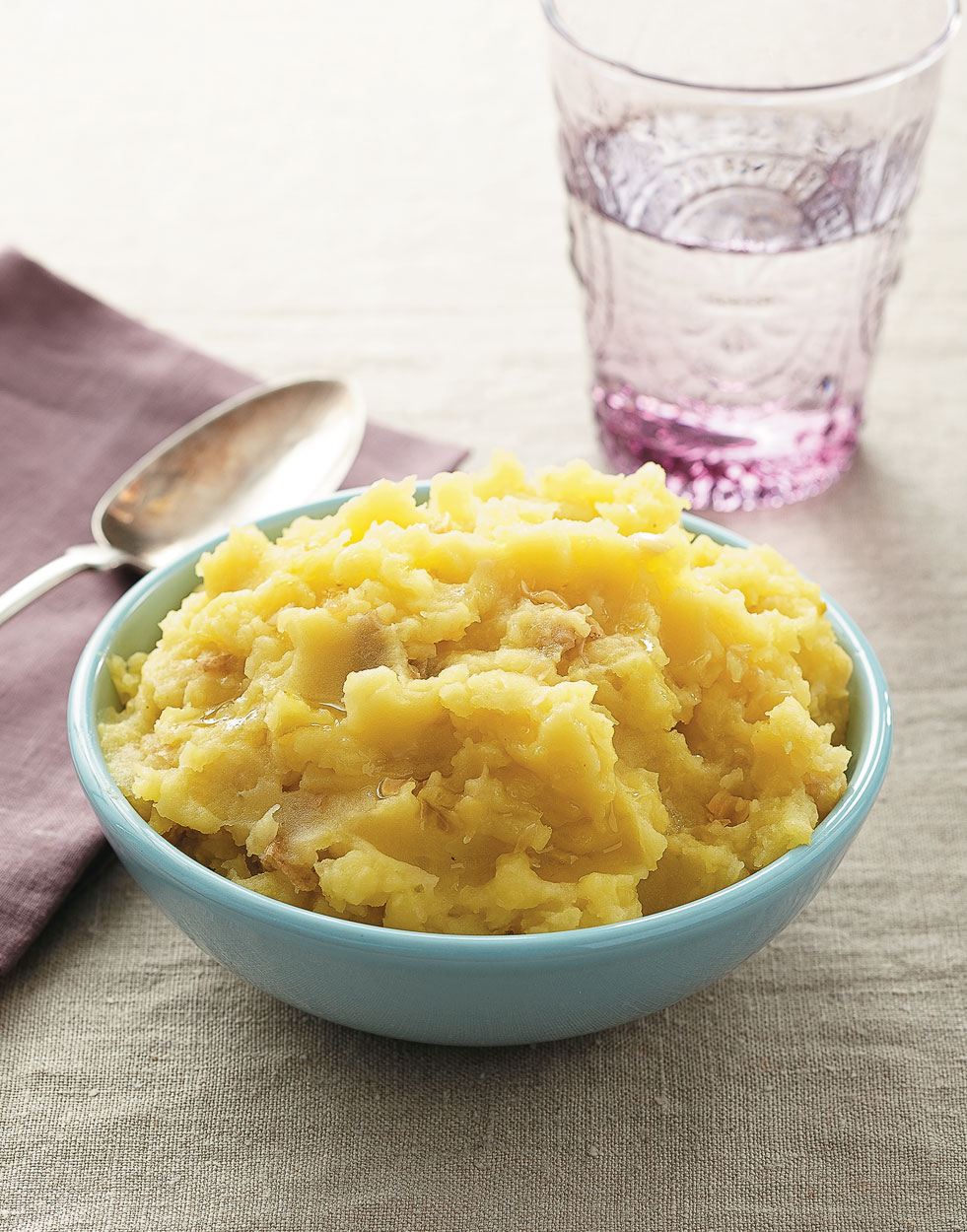 Smashed Potatoes with Garlic Olive Oil Recipe
