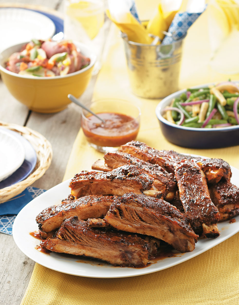 Smoky Grilled St. Louis-Style Ribs Recipe