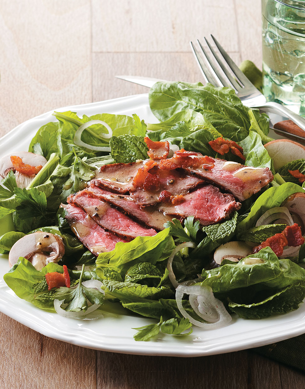 Steak au Poivre Salad Recipe
