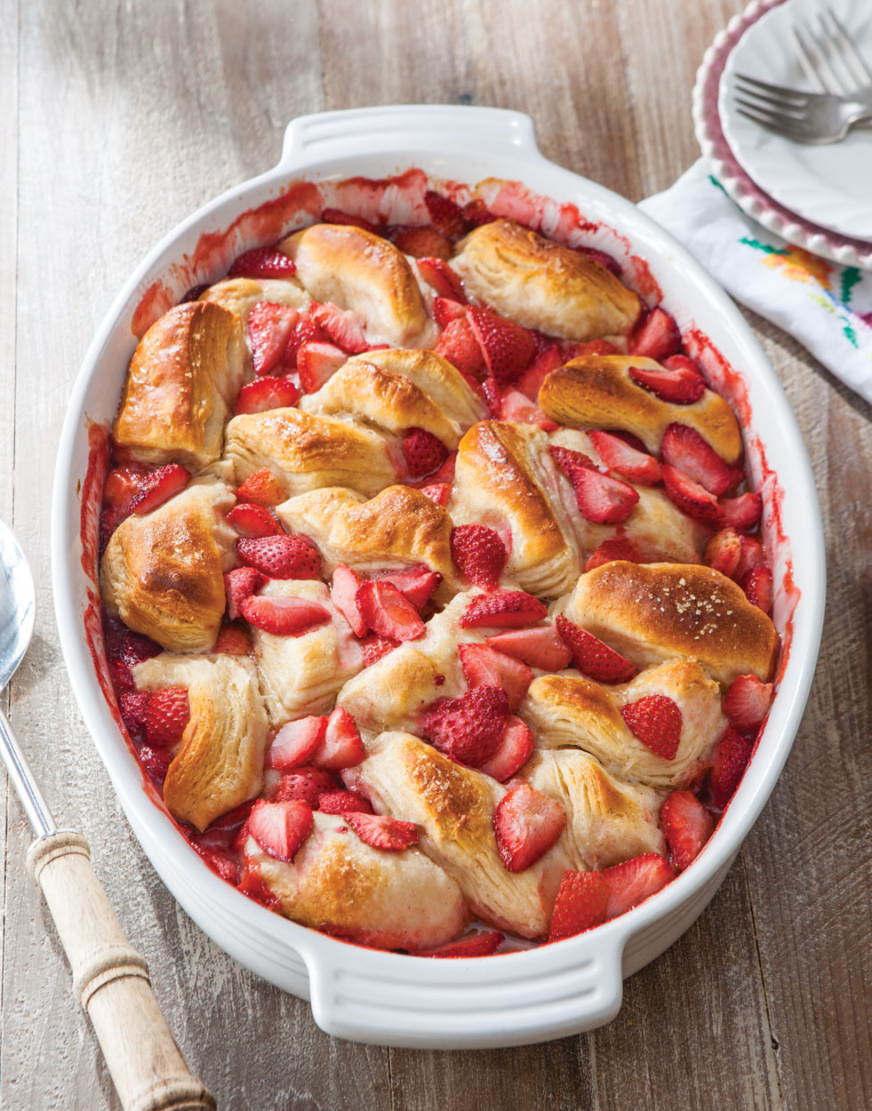 Strawberry Biscuit Casserole Recipe