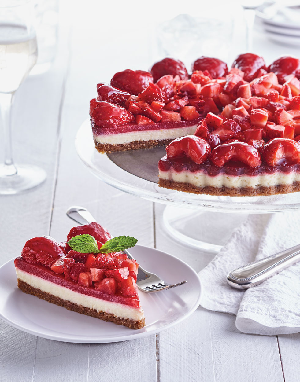 Strawberry Cheesecake Tart Recipe