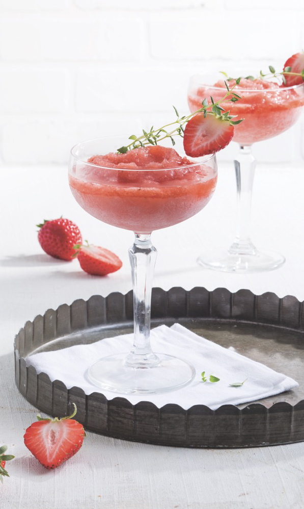 Frozen Strawberry- Aperol Cocktail Recipe