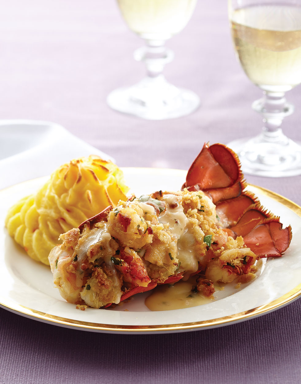 Stuffed Lobster Tails Recipe