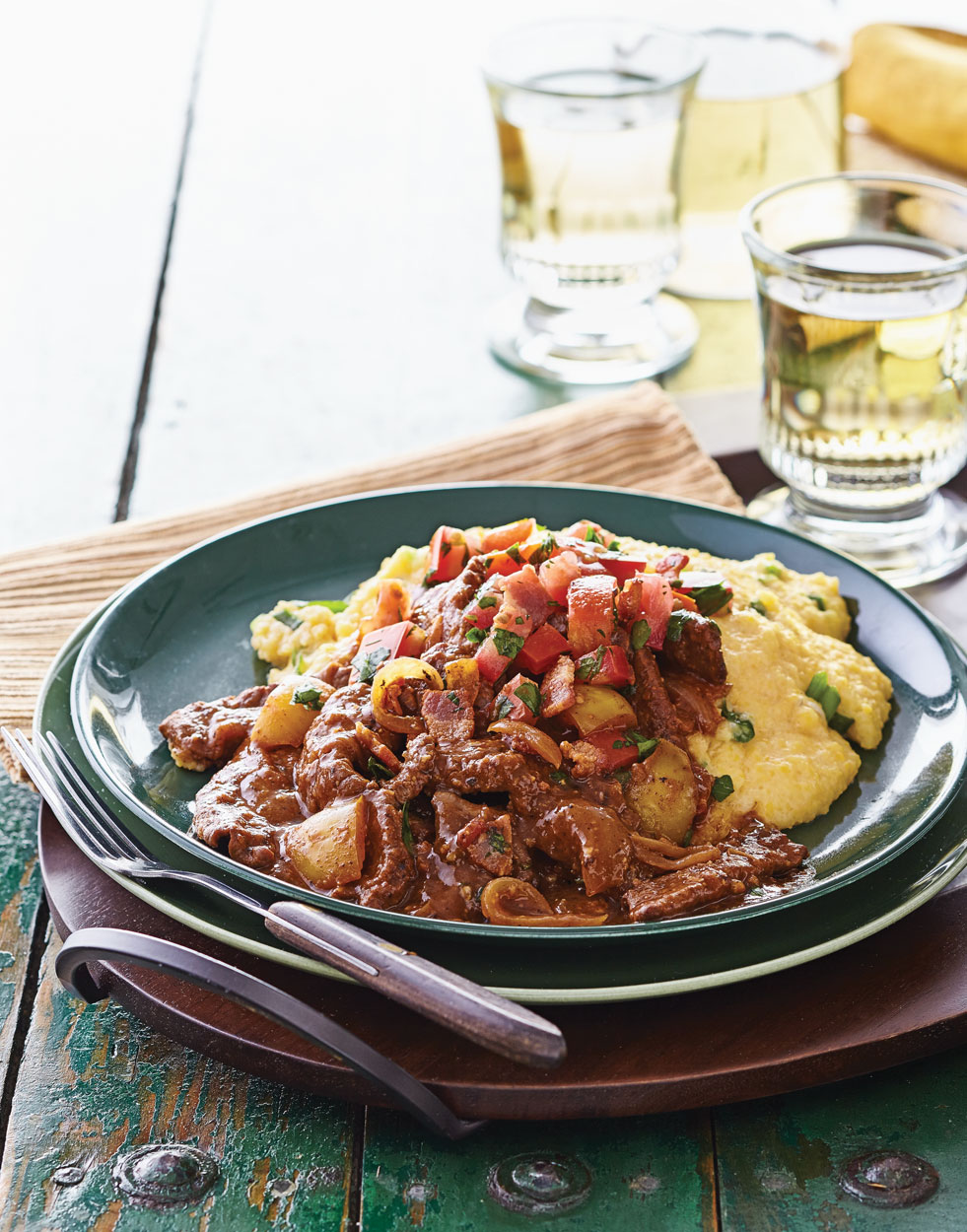 Tenderloin Grillades with Bacon Relish Recipe