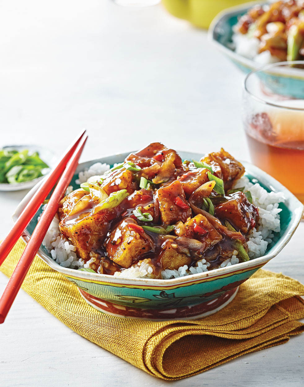 Tofu Stir-Fry with Black Pepper Sauce Recipe