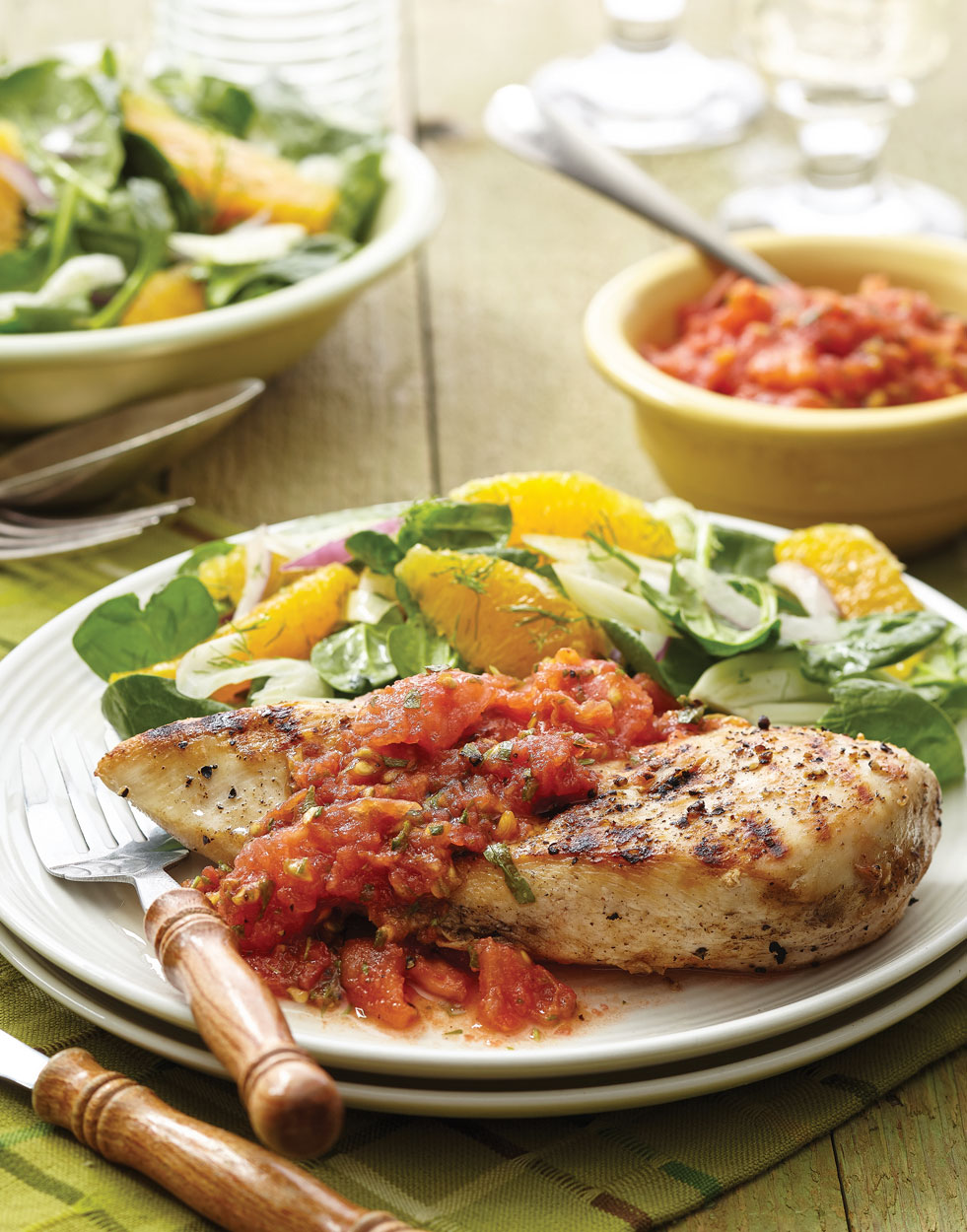 Tomato-Tarragon Chicken Recipe