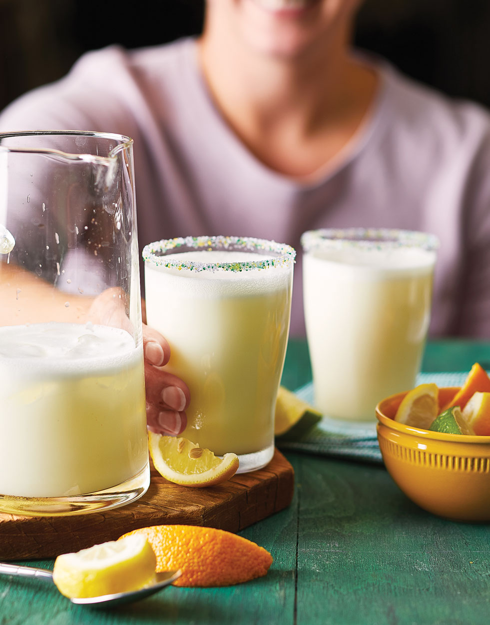 Triple Citrus Ramos Gin Fizz Recipe