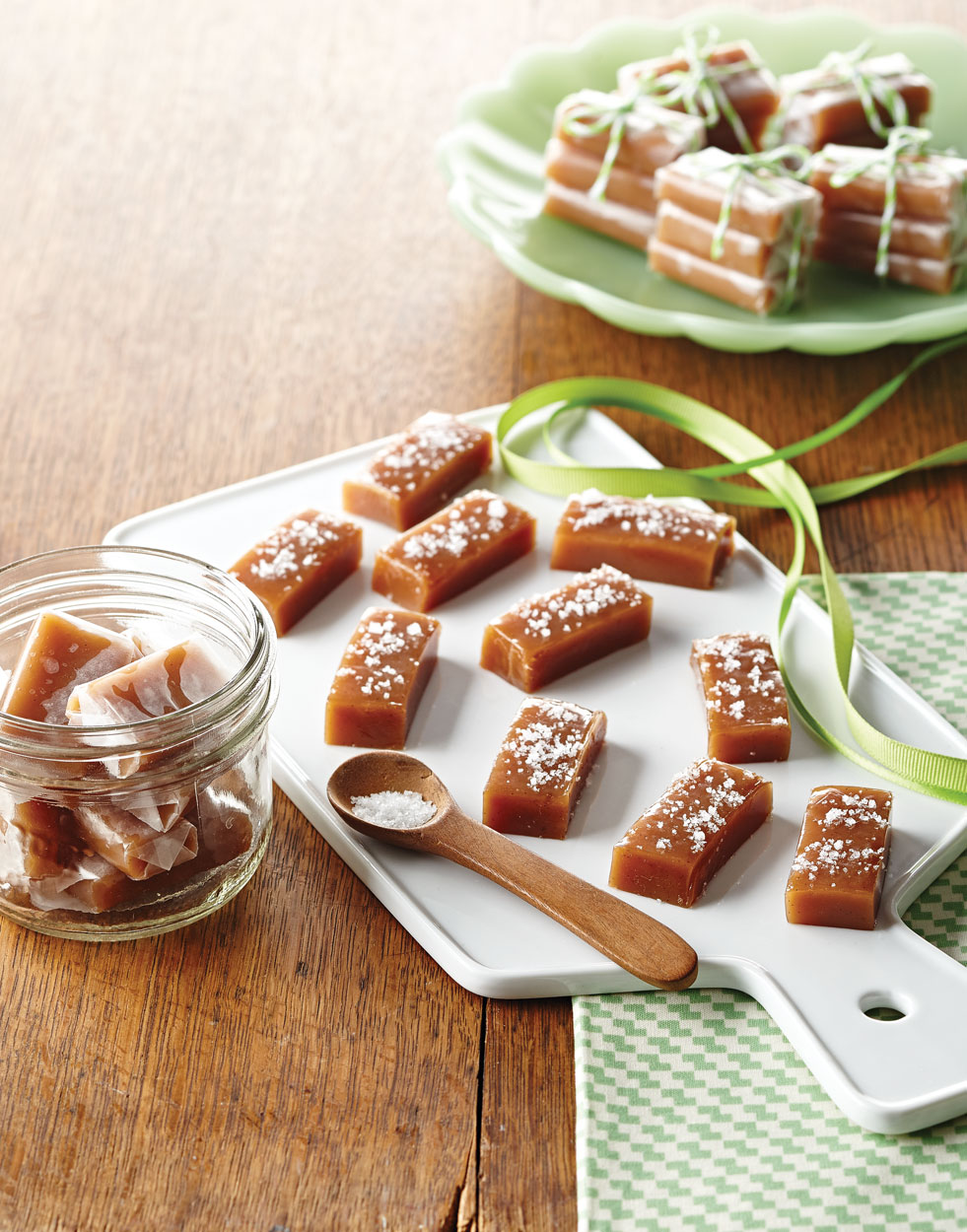 Vanilla Bean Caramels with Fleur de Sel Recipe