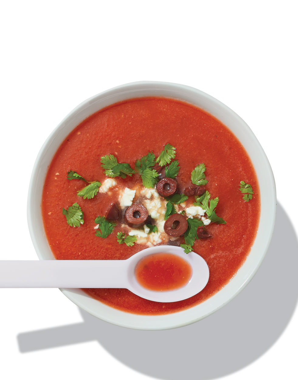 Watermelon Gazpacho with tomatoes & peppers Recipe