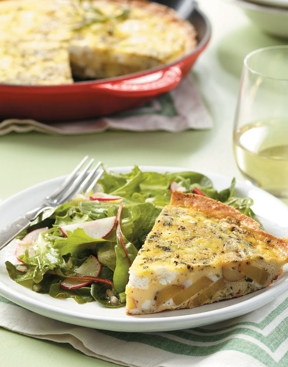 Potato & Leek Frittata Recipe