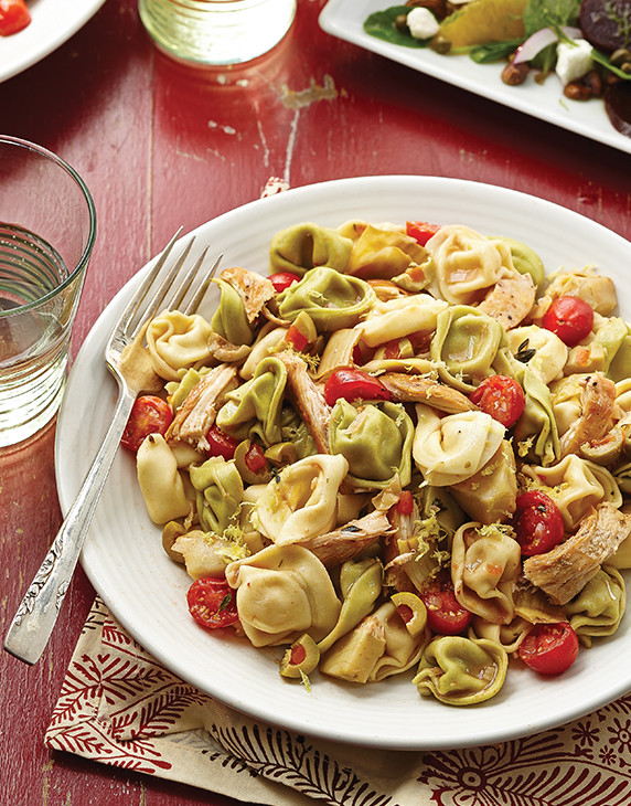 Chicken-Artichoke Tortellini Recipe