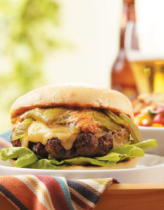Green Chile Cheeseburger Recipe