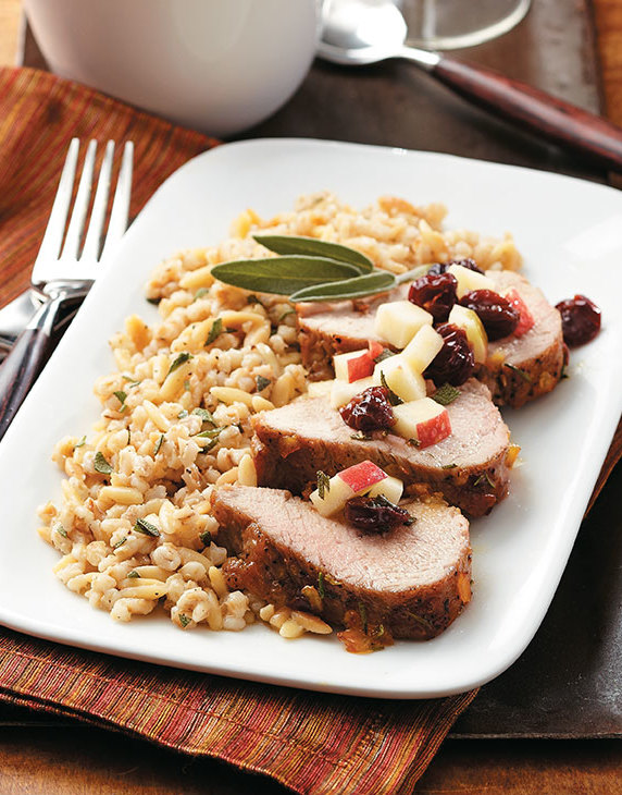 Rosemary & Orange-Glazed Pork Tenderloin Recipe