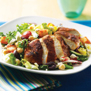 Lemon Herb Mediterranean Chicken Salad Recipe