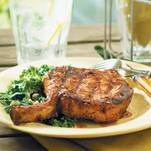 Glazed Pork Chops Recipe