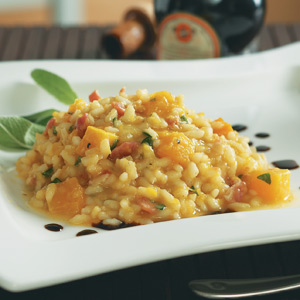 Butternut Squash Risotto with Pancetta & Sage Recipe