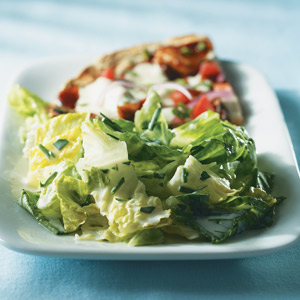 Herbed-Buttermilk Romaine Salad Recipe