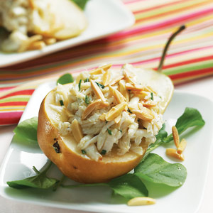 Crab-Stuffed Pears Recipe